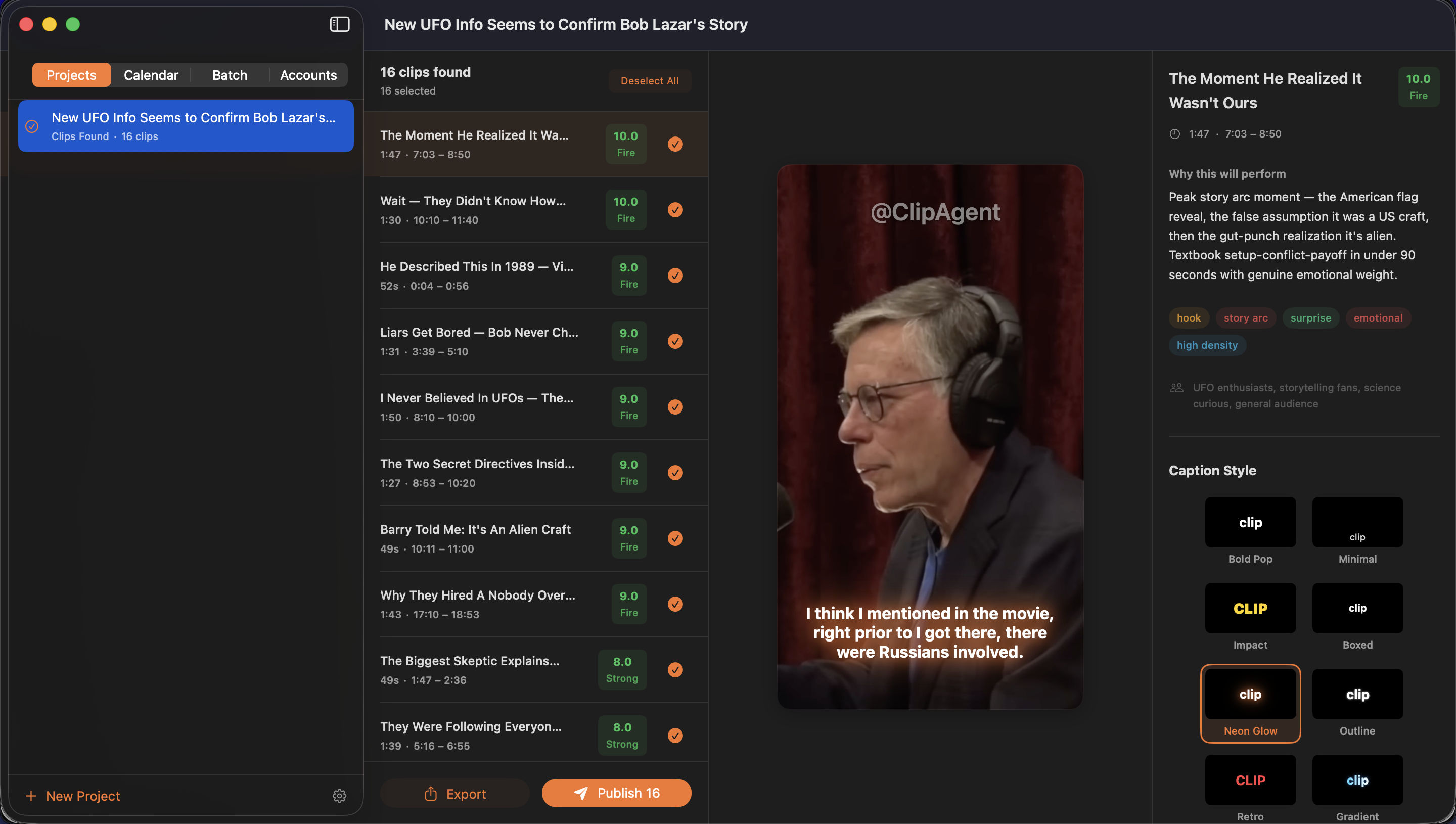 ClipAgent gallery image