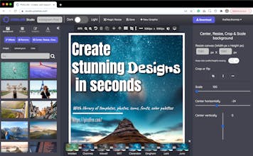 White label image & graphic editor API gallery image