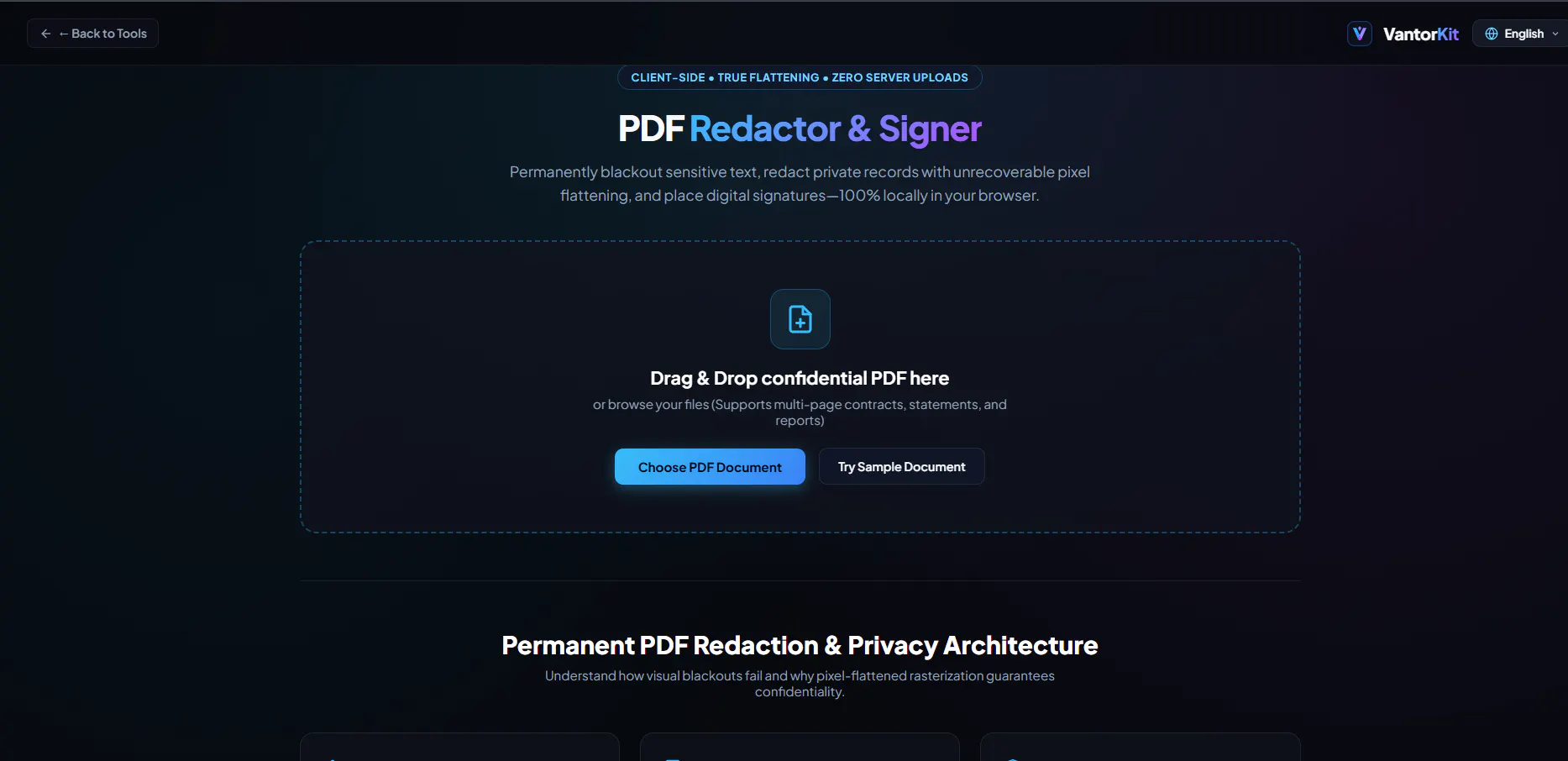 VantorKit — Private Web Tools gallery image