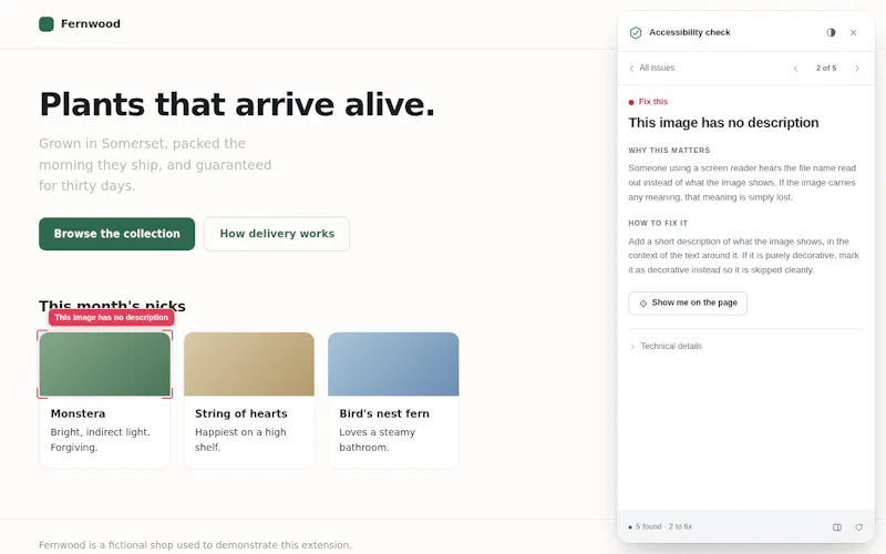 Live Accessibility Overlay screenshot 3