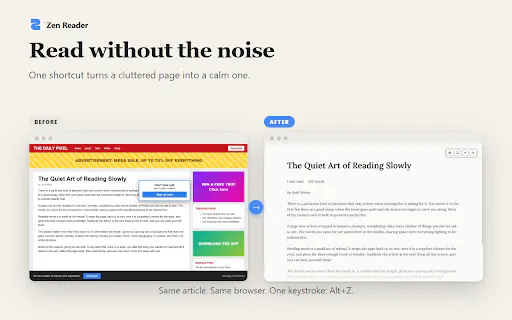 Zen Reader gallery image