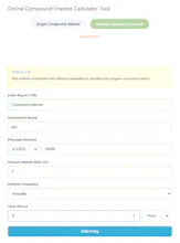 Compound Interest Calculator (Excel/PDF) gallery image