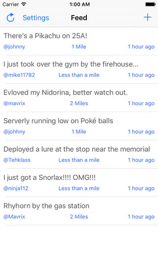 Message Board for Pokémon GO - Find Pokémon & chat with nearby players!