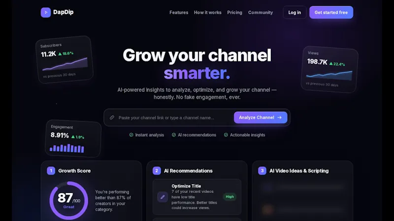 DapDip screenshot 1 (video preview)
