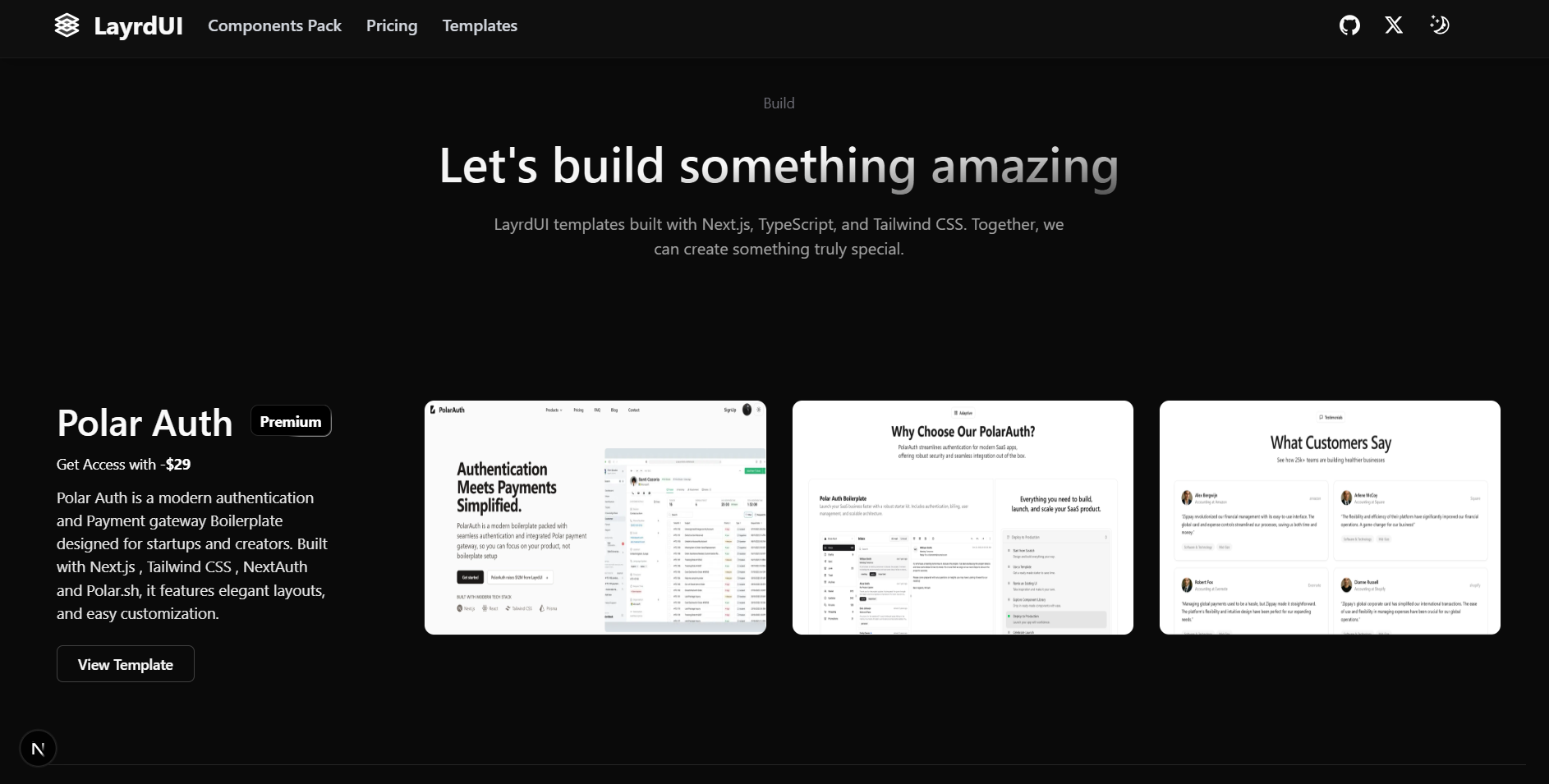 LayrdUI - Screenshot 2 preview