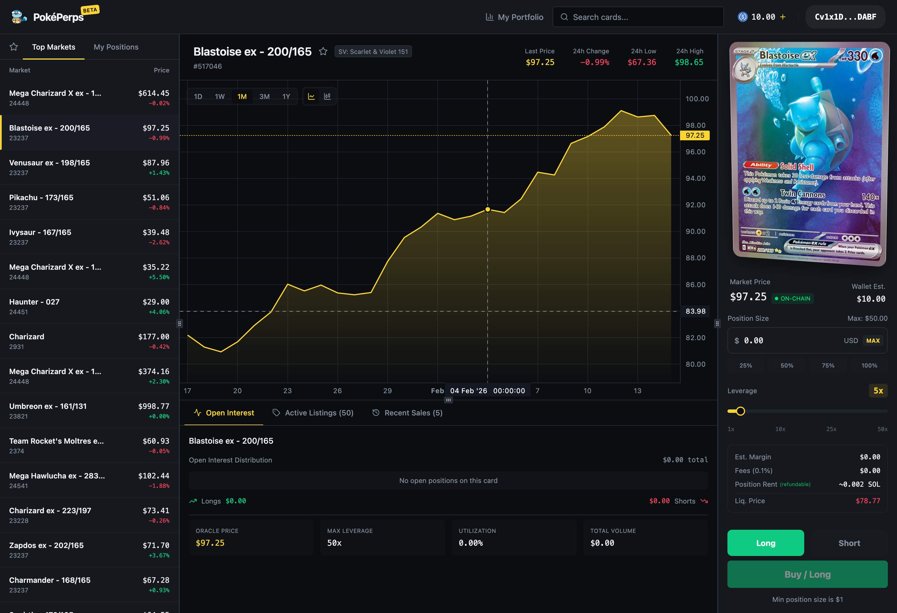 PokePerps - Screenshot 2 showing product features and functionality
