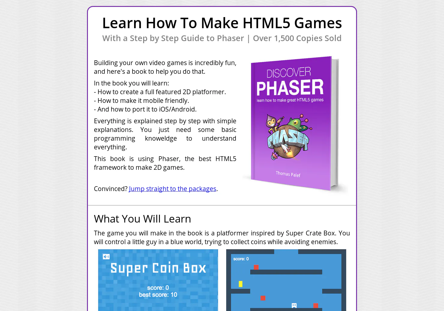 Discover Phaser