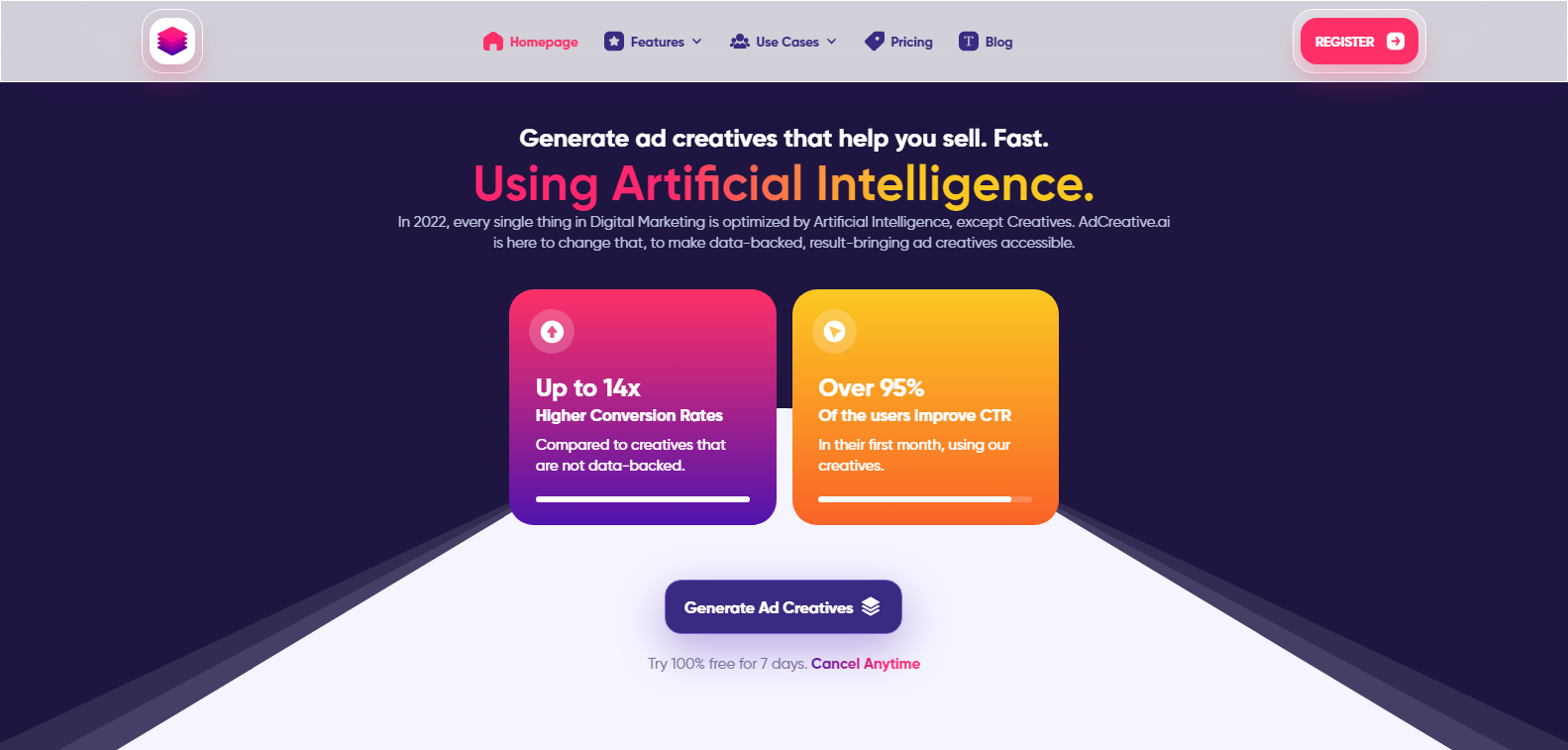 Media AdCreative.ai - Iklan & kreatif sosial 2