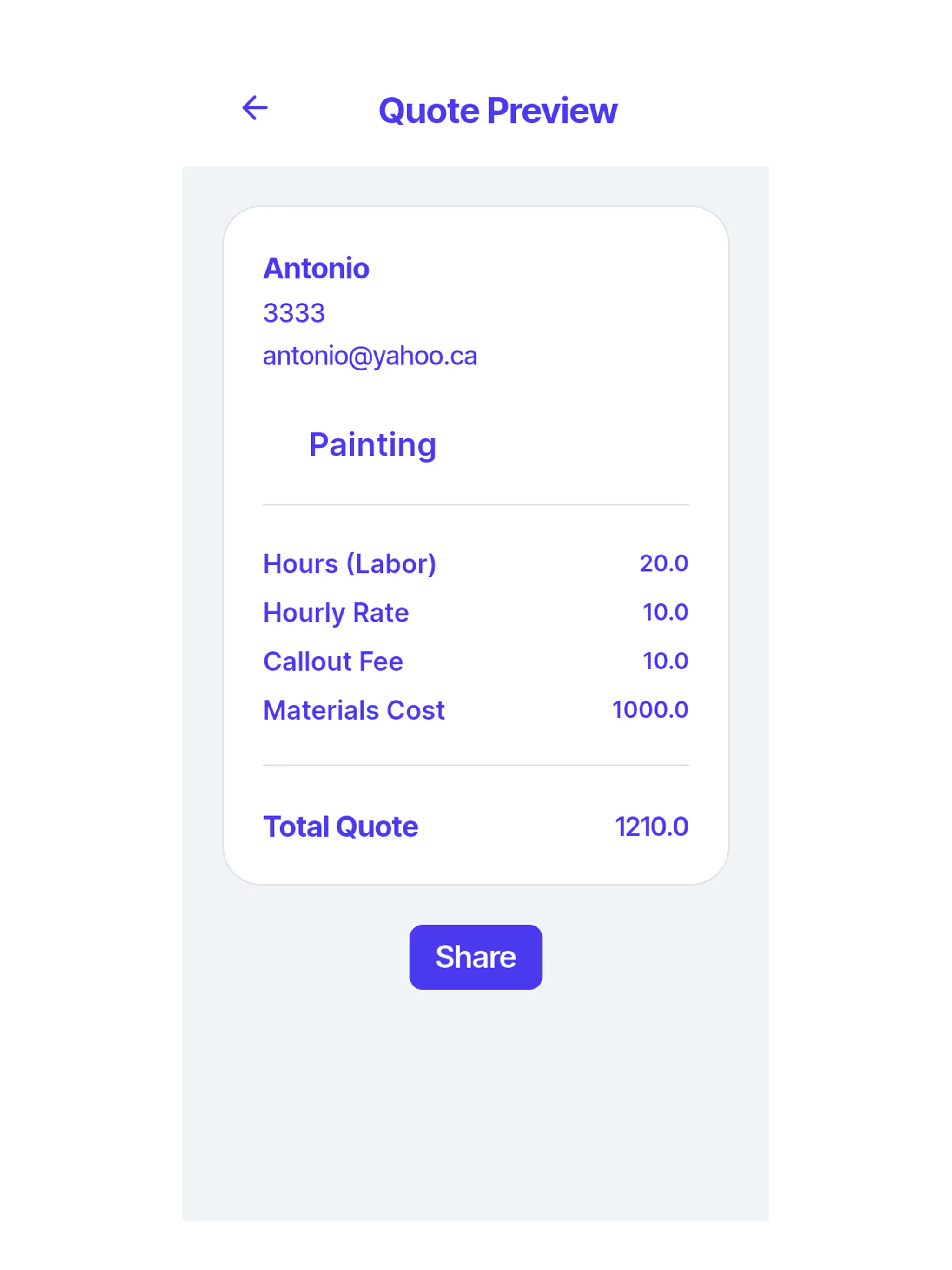 JobQuote Pro gallery image