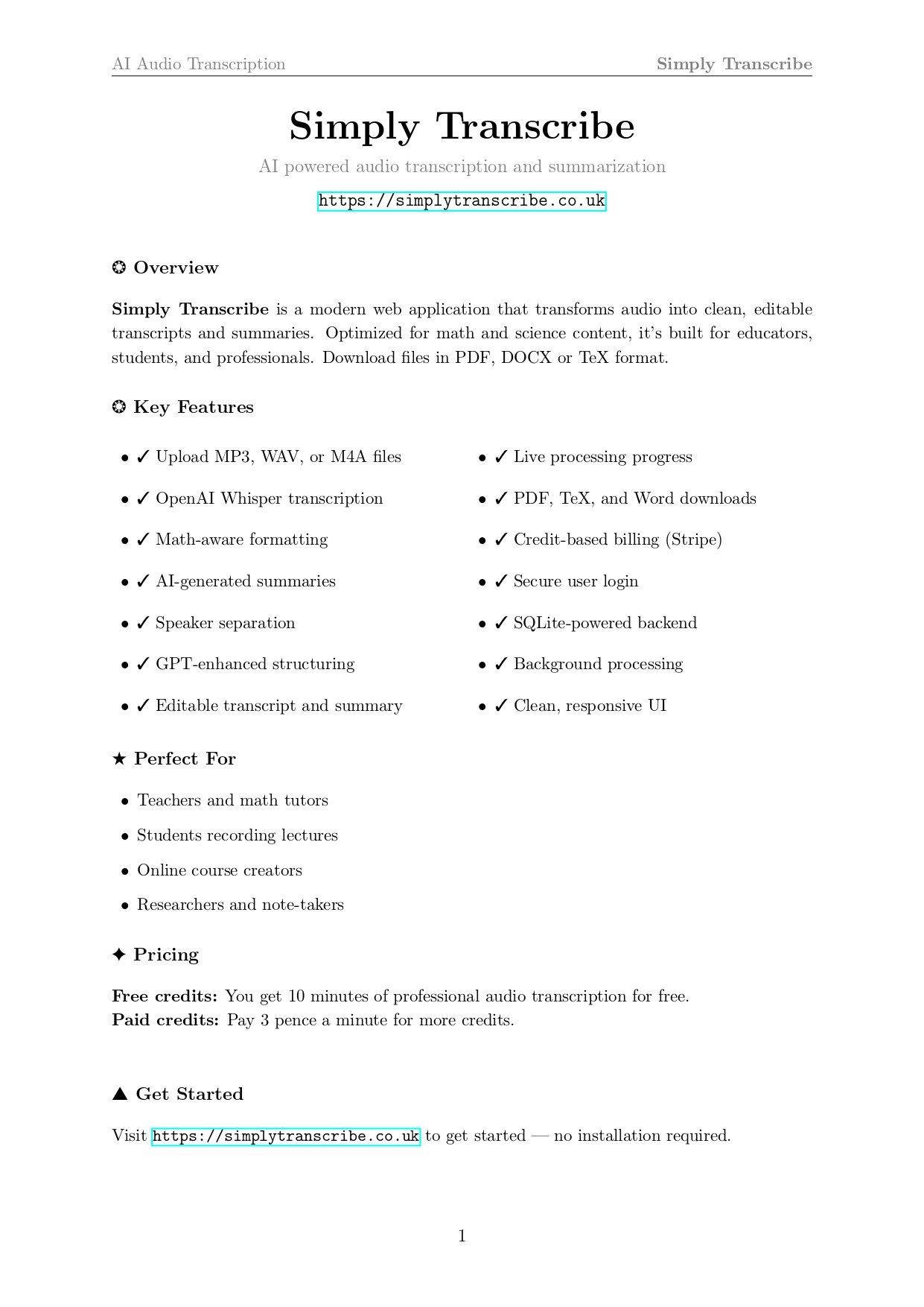 Simply Transcribe media 1