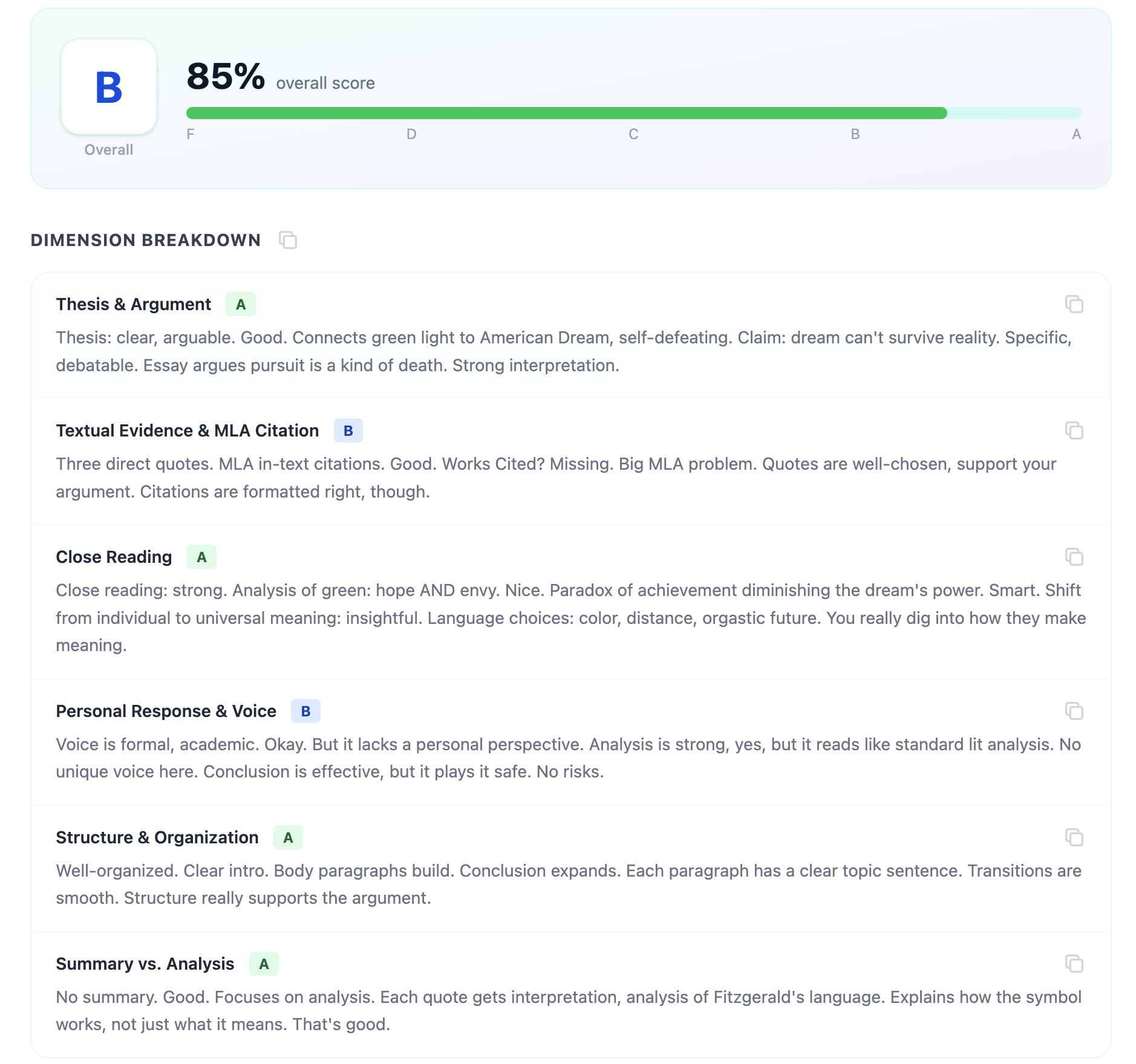 My Teaching Assistant - Screenshot 5 showing product features and functionality