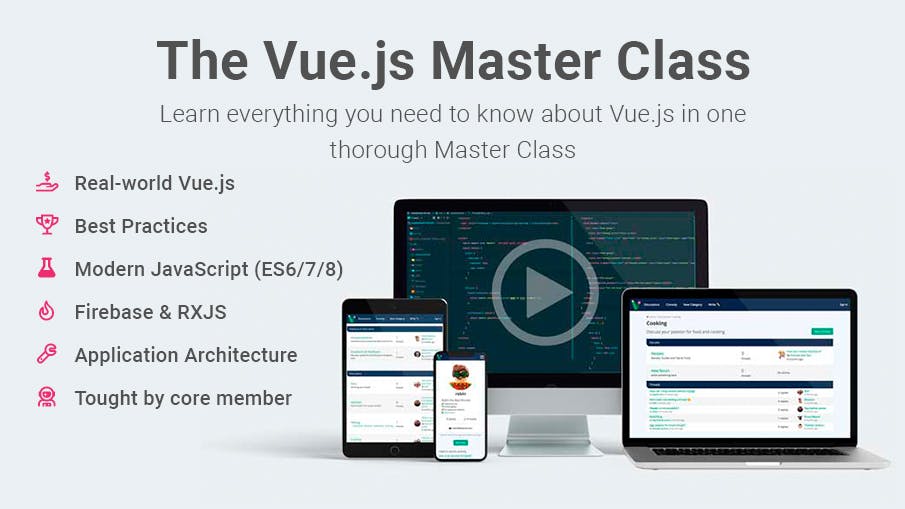 Vue School: The Vue.js Master Class media 2