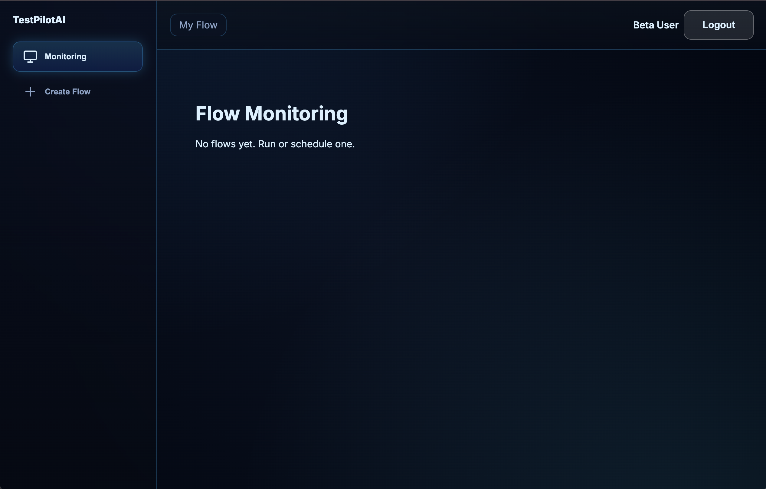 TestPilotAI - Screenshot 3 showing product features and functionality