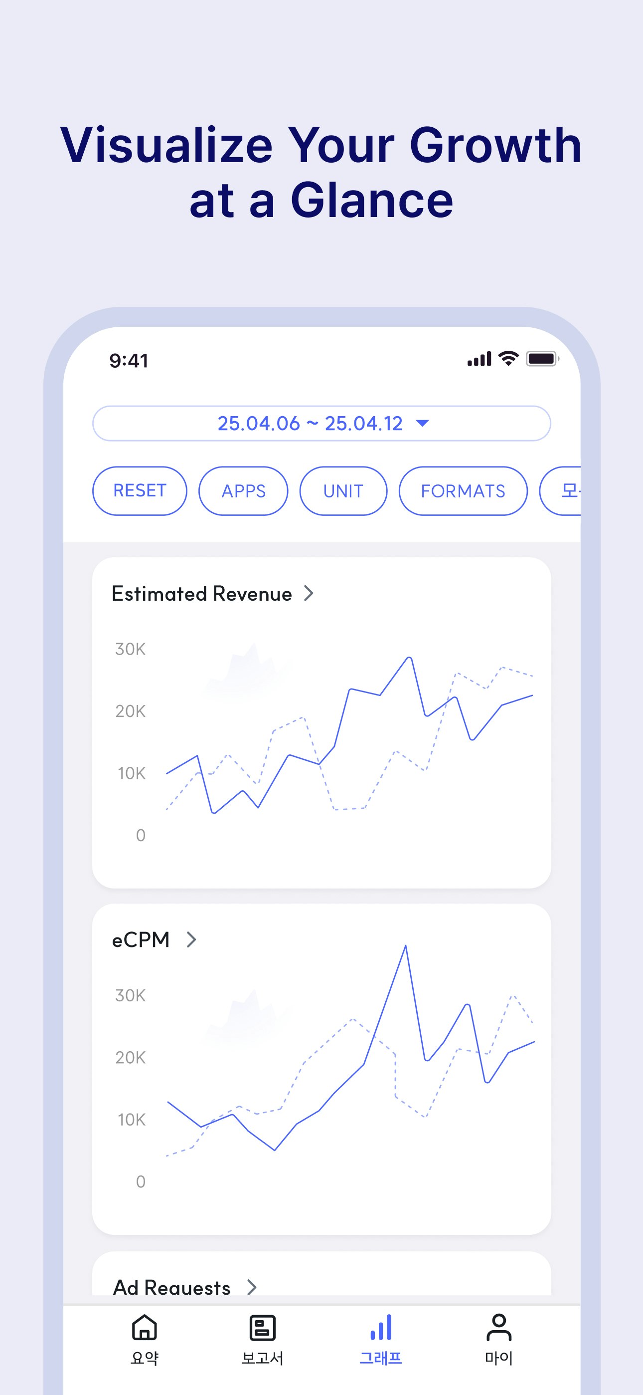 AD Tracker voor Admob - Een schone, betrouwbare ADMOB Analytics -app media 4