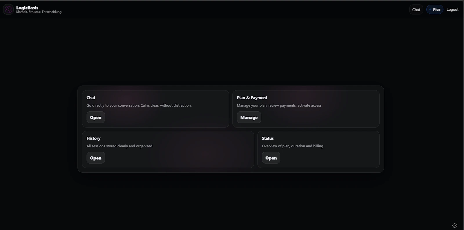 Clarity System — LogicBasis screenshot 2
