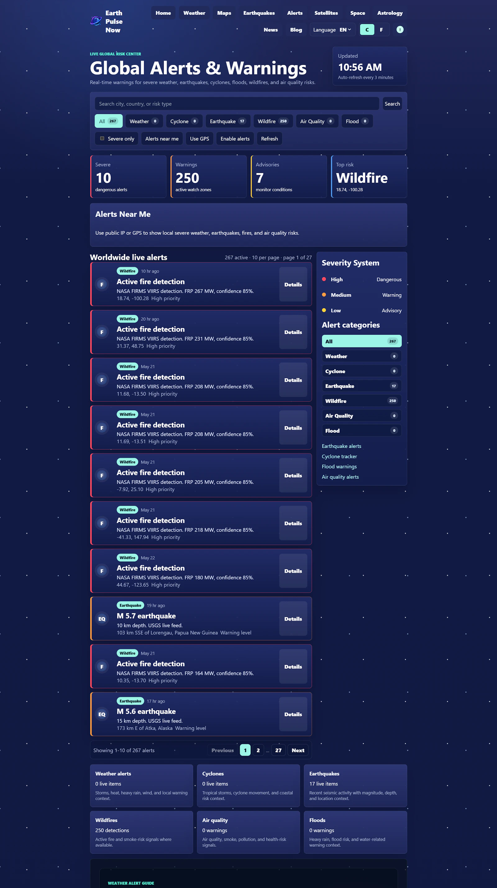 Earth Pulse Now screenshot 2
