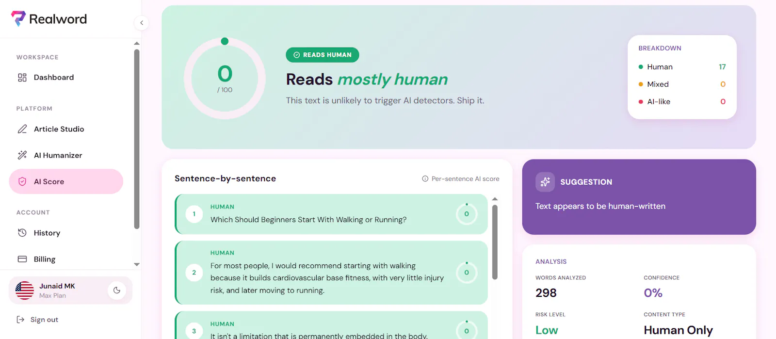 Realword AI screenshot 16