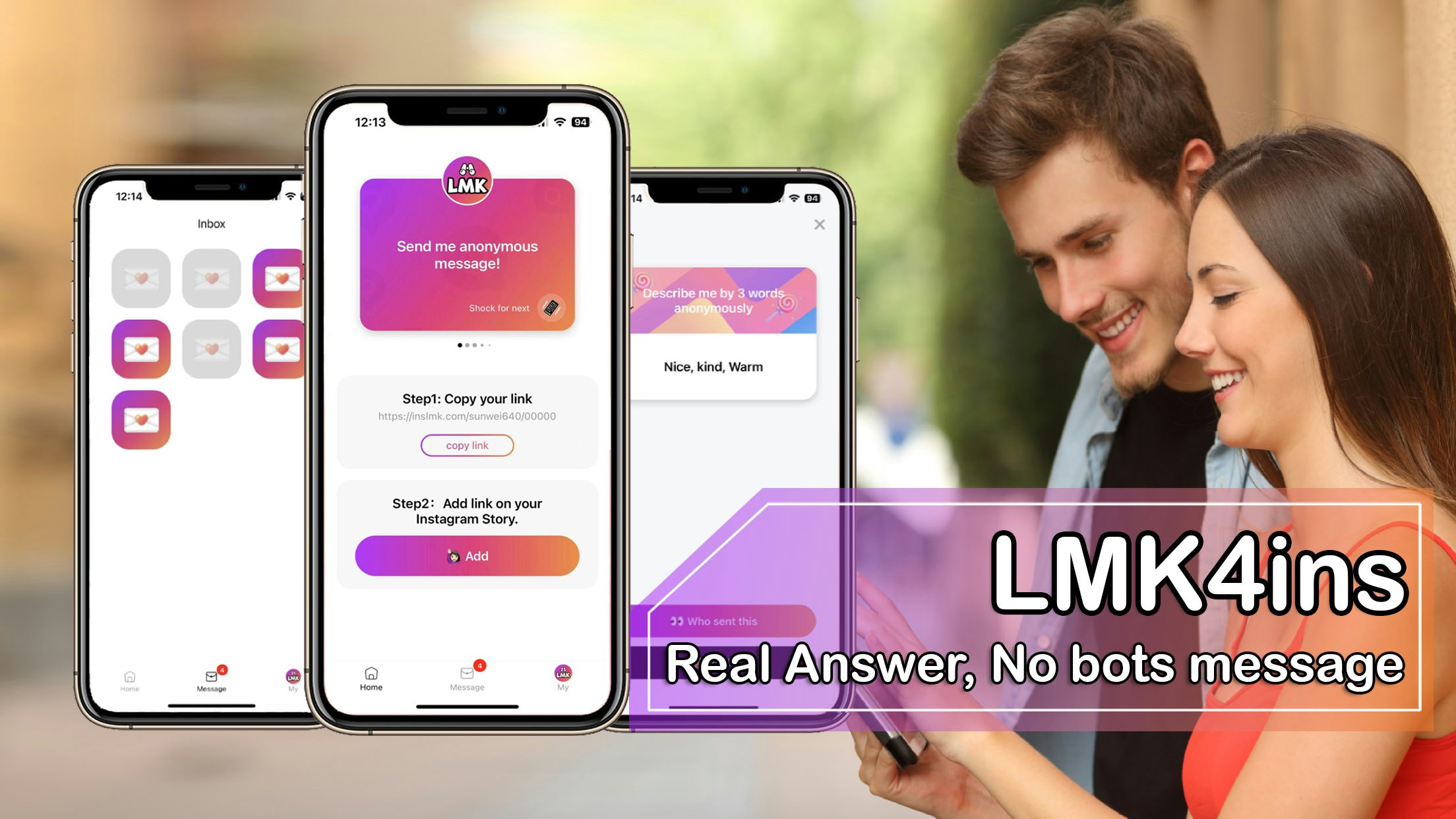 Media Lmk4ins - LMK Q & A untuk Instagram, tidak seperti NGL dengan mesej Bots 1