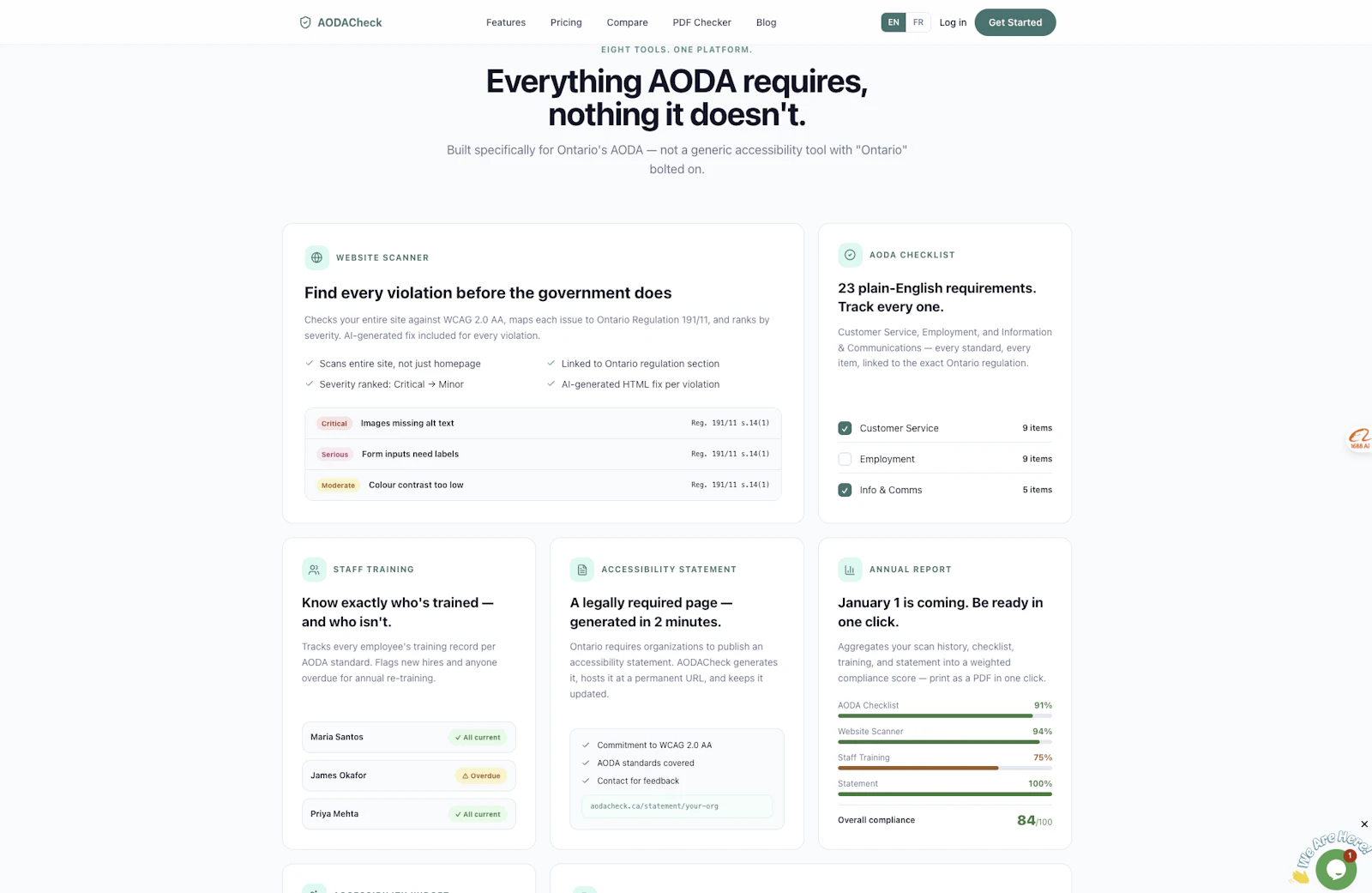 AODACheck screenshot 2