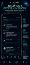 ALIGN13 is a self discovery app gallery image