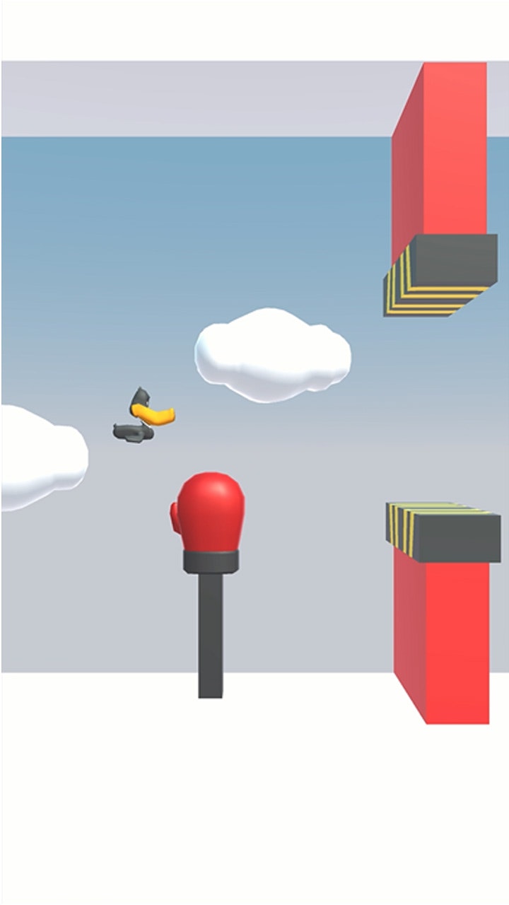 Flappy Ducky 3D Flying Bird - 재미있는 장애물을 통해 플랩 오리를 탭하십시오. 미디어 2
