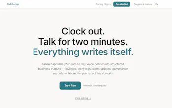 TalkRecap gallery image