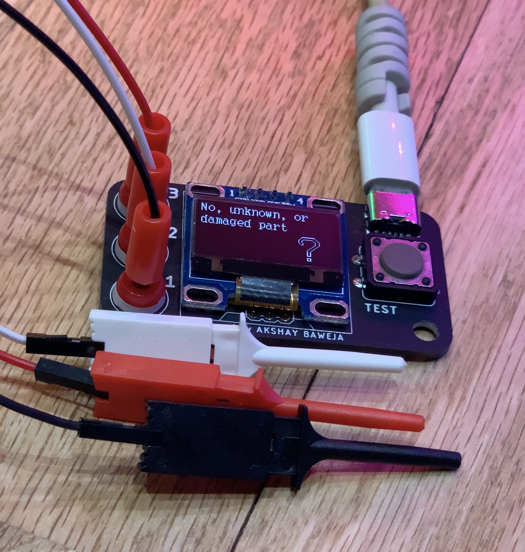 Component Tester in a Keychain gallery image