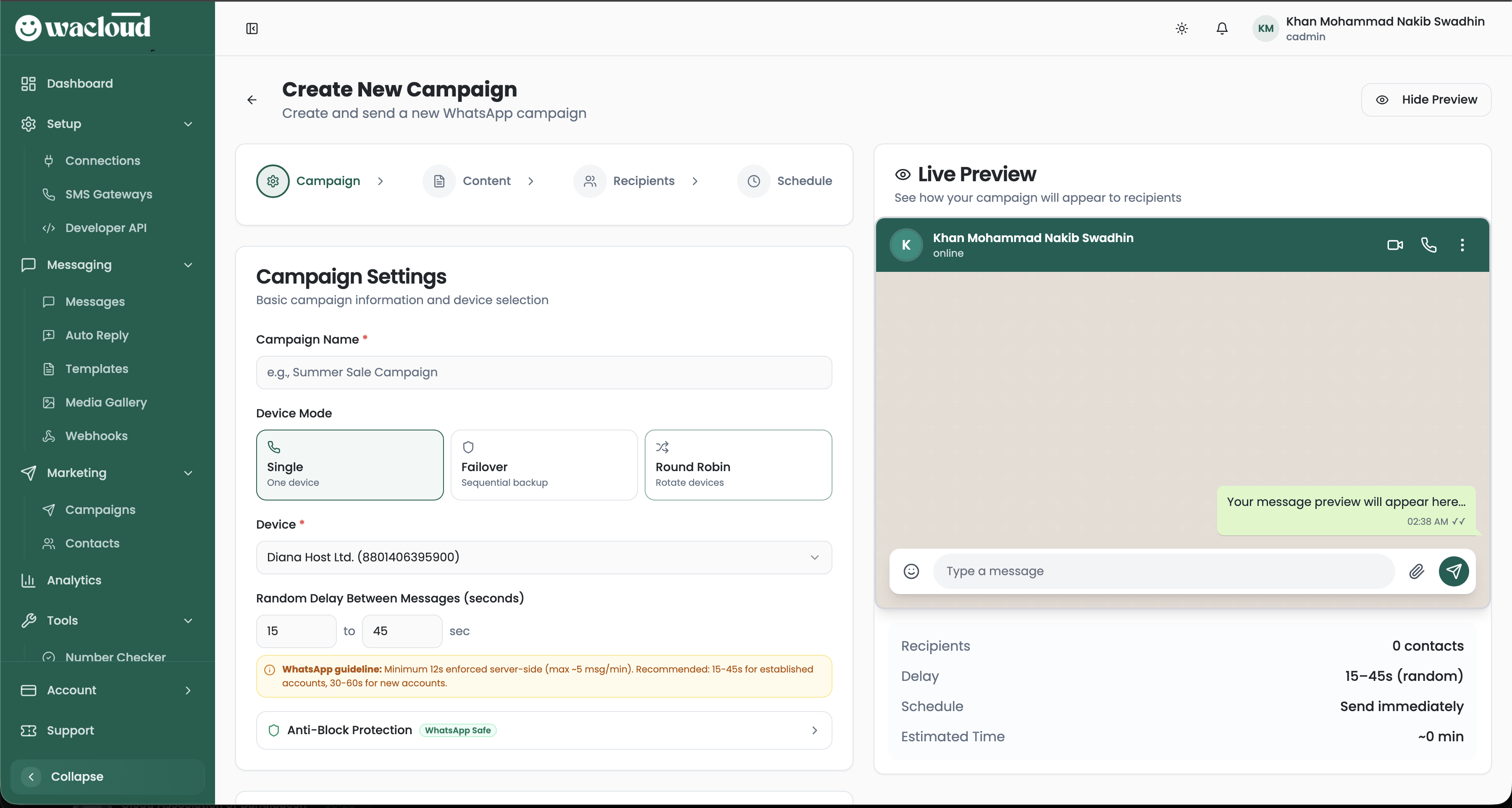 WaCloud gallery image