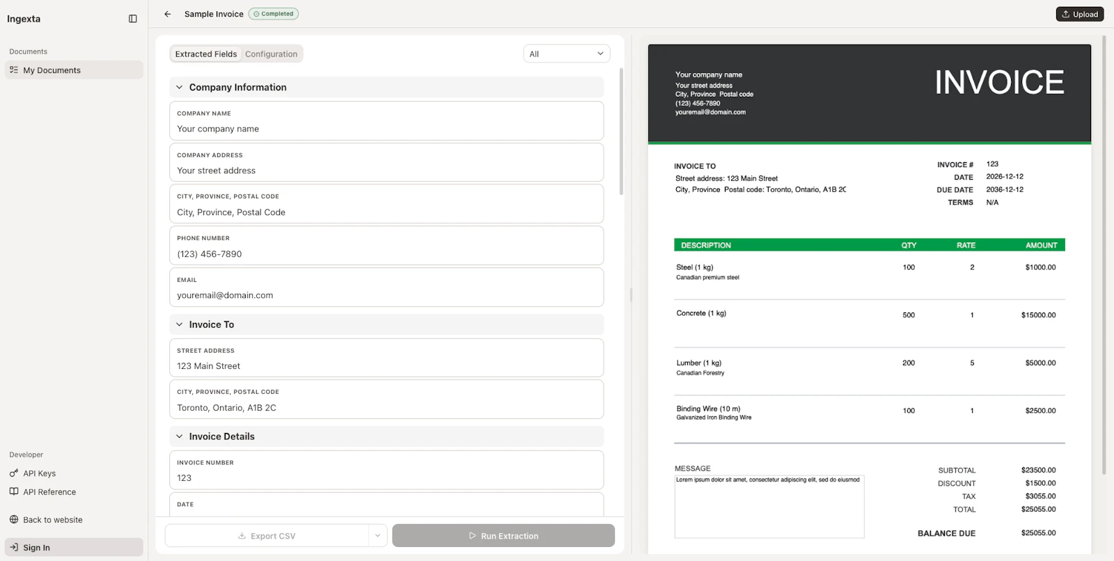 Ingexta screenshot 4