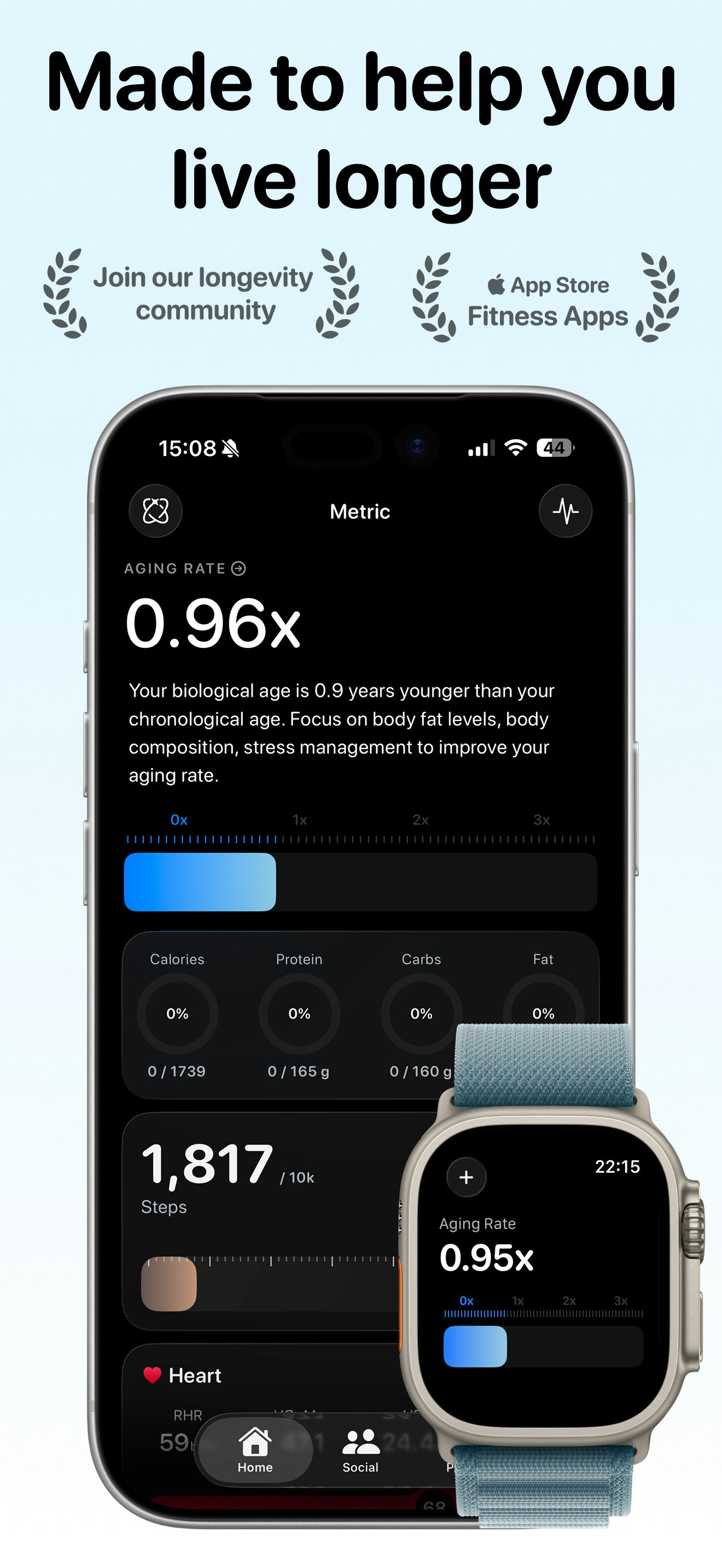Metric - Main product screenshot demonstrating key features and user interface