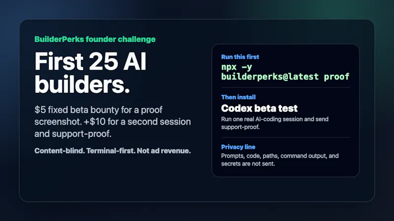 BuilderPerks screenshot 1