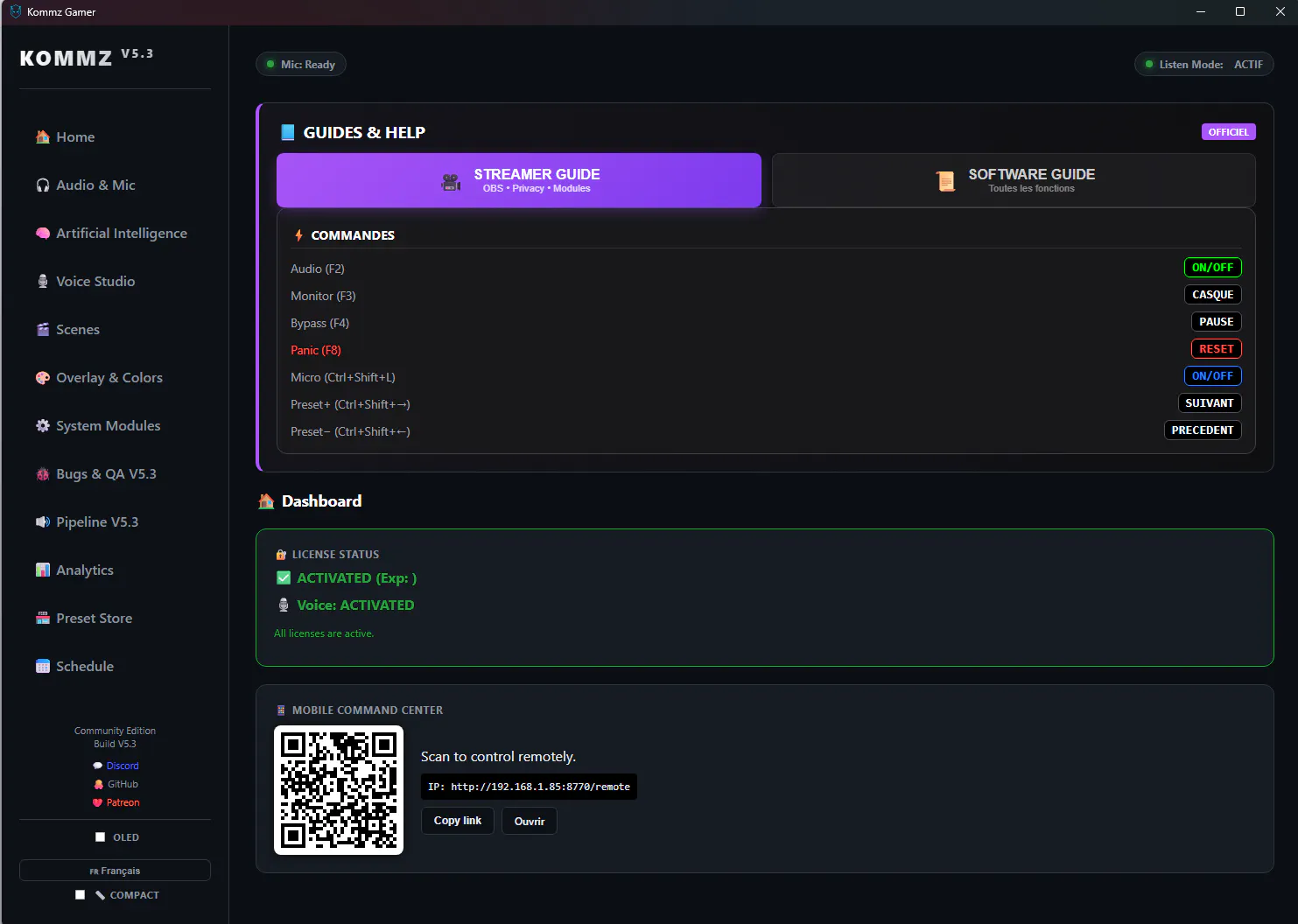KOMMZ Gamer v5.3 gallery image