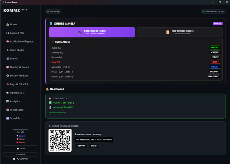 KOMMZ Gamer v5.3 screenshot 2