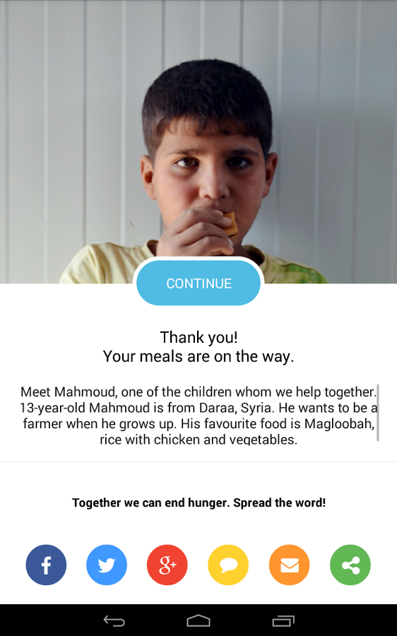 Share The Meal gallery image