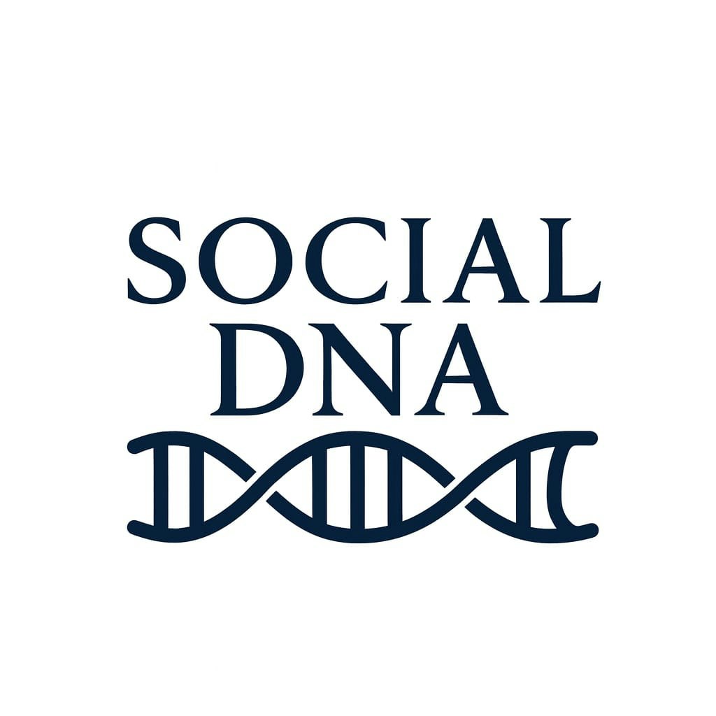 SocialDNA - Product Hunt launch logo