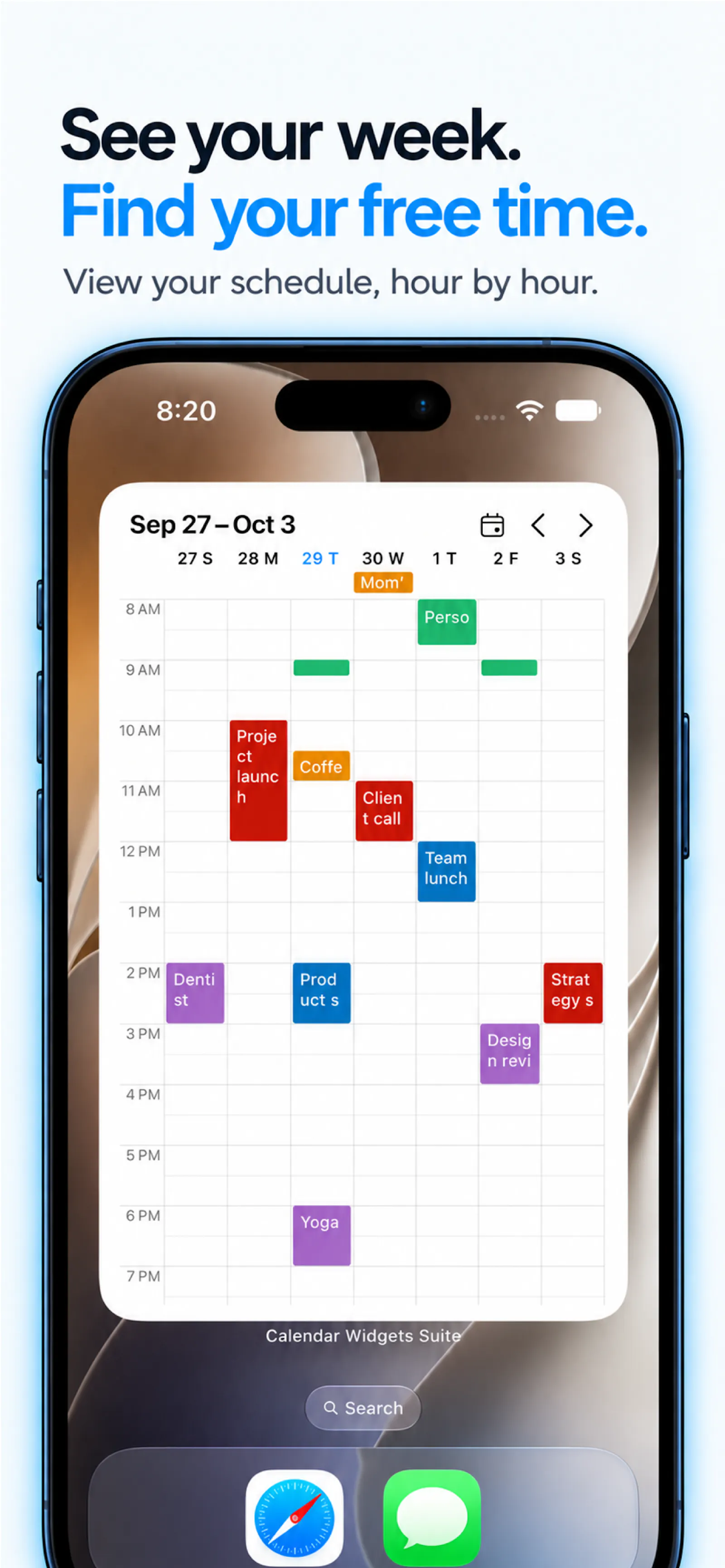 Calendar Widgets Suite screenshot 3