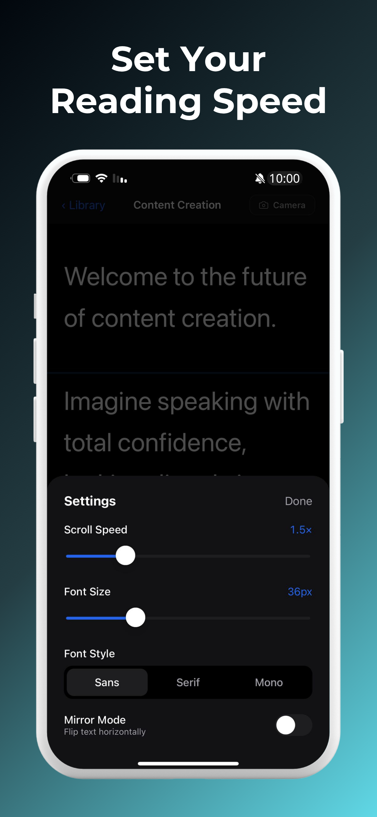 VidPrompter gallery image