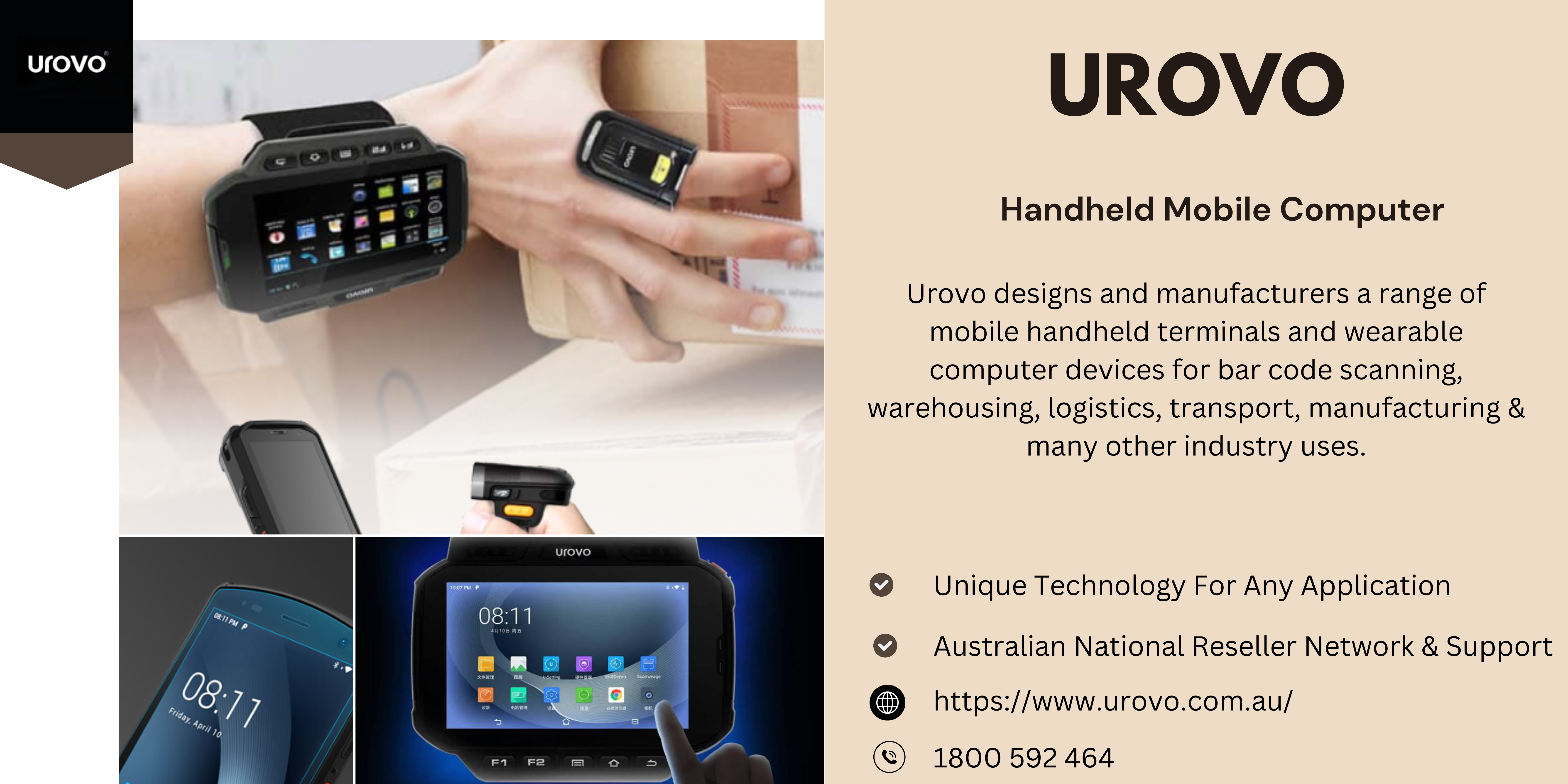 Urovo ct48- Enterprise Mobile Computer