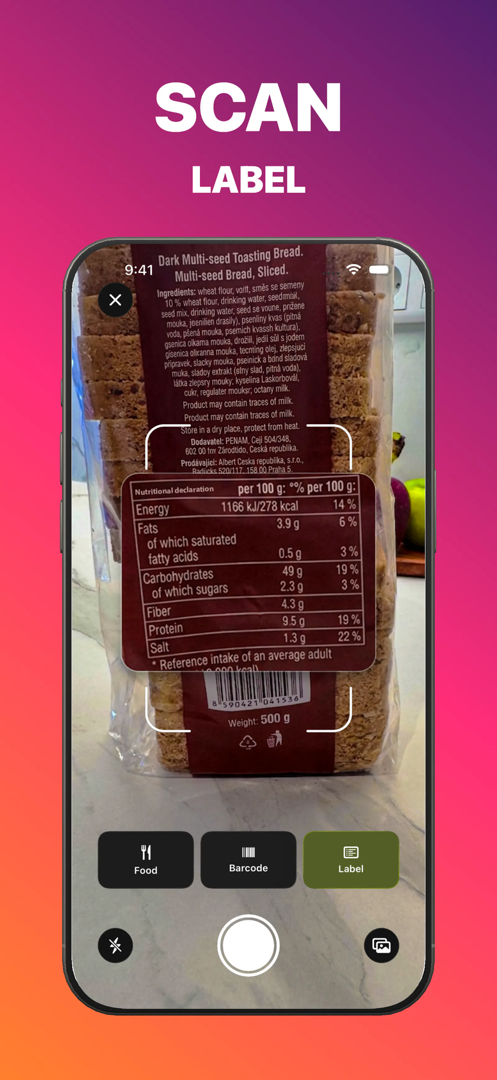 Foodius - AI Nutrition Assistant screenshot 8