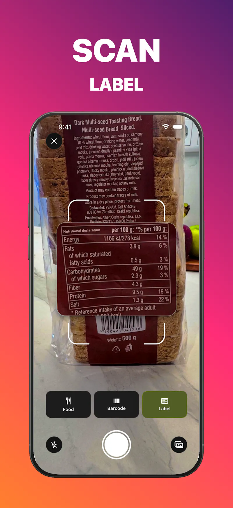 Foodius - AI Nutrition Assistant screenshot 8