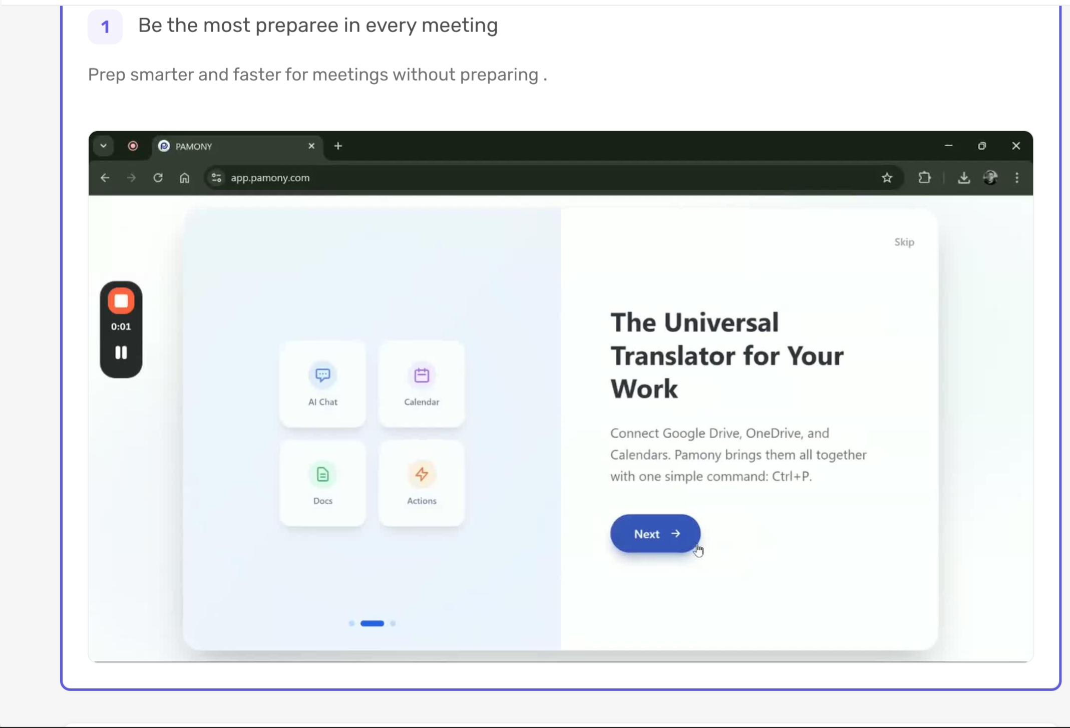Pamony AI gallery image