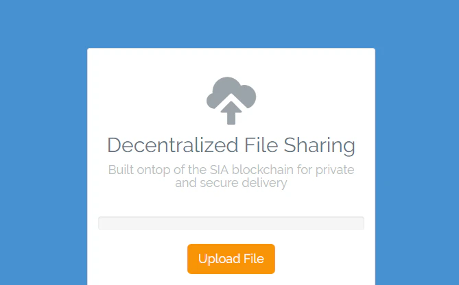 Decentralized File Sharing