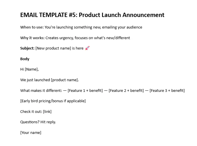 20 High-Converting Email Templates gallery image