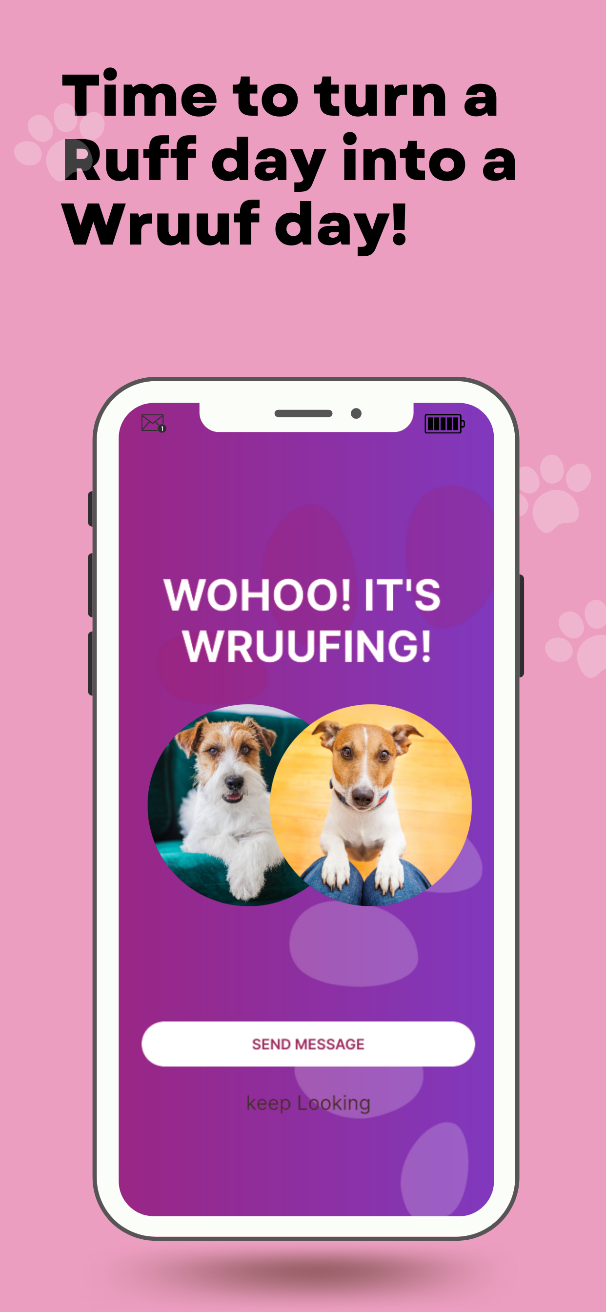 Wruuf, köpeklerin bağlanması için bir platform - Bölgenizdeki evcil hayvanınız için arkadaş bulmanın harika bir yolu. medya 2