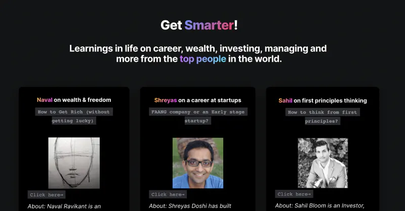 Get Smarter!