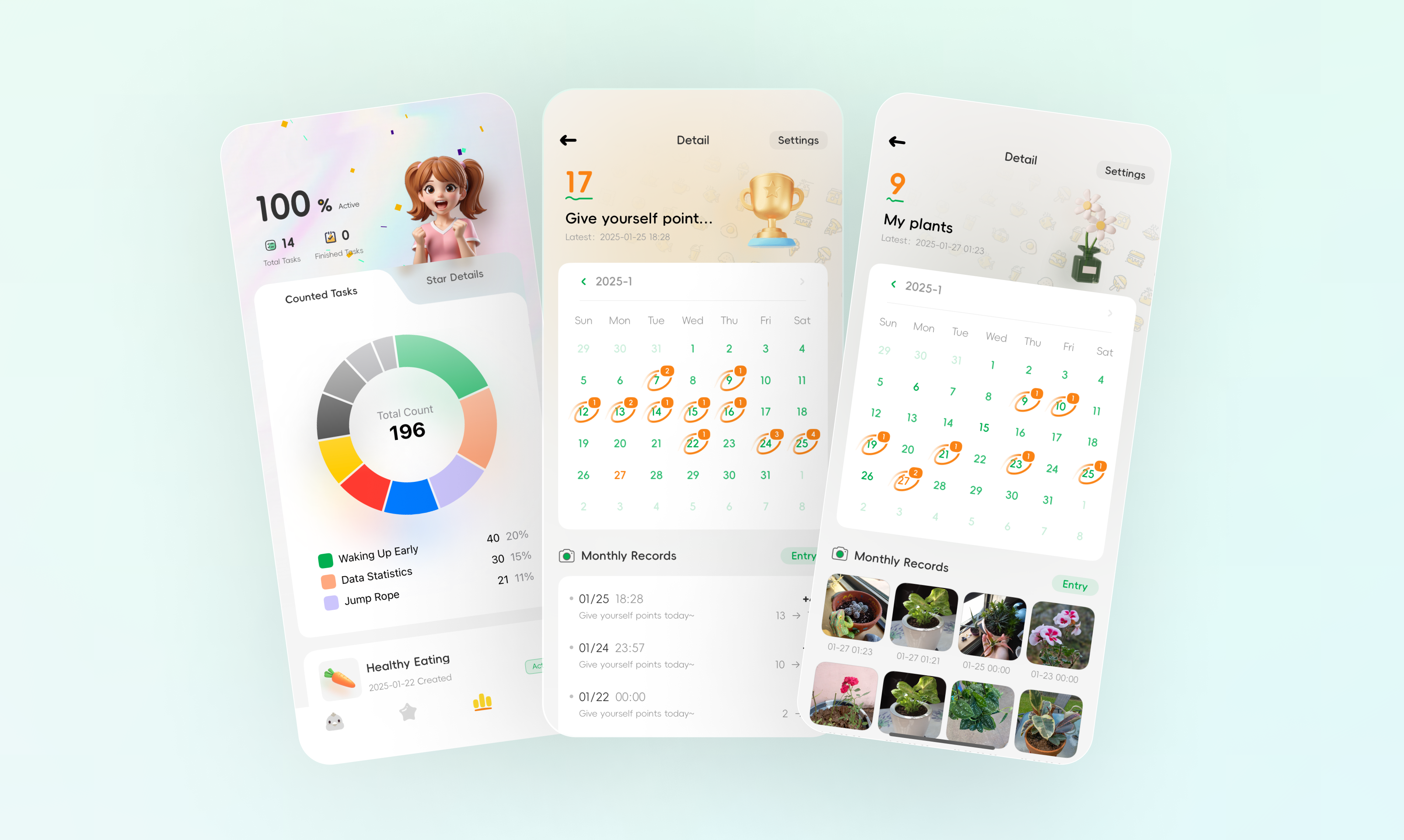 Countie: Tally Counter, Gewohnheit Medien 3
