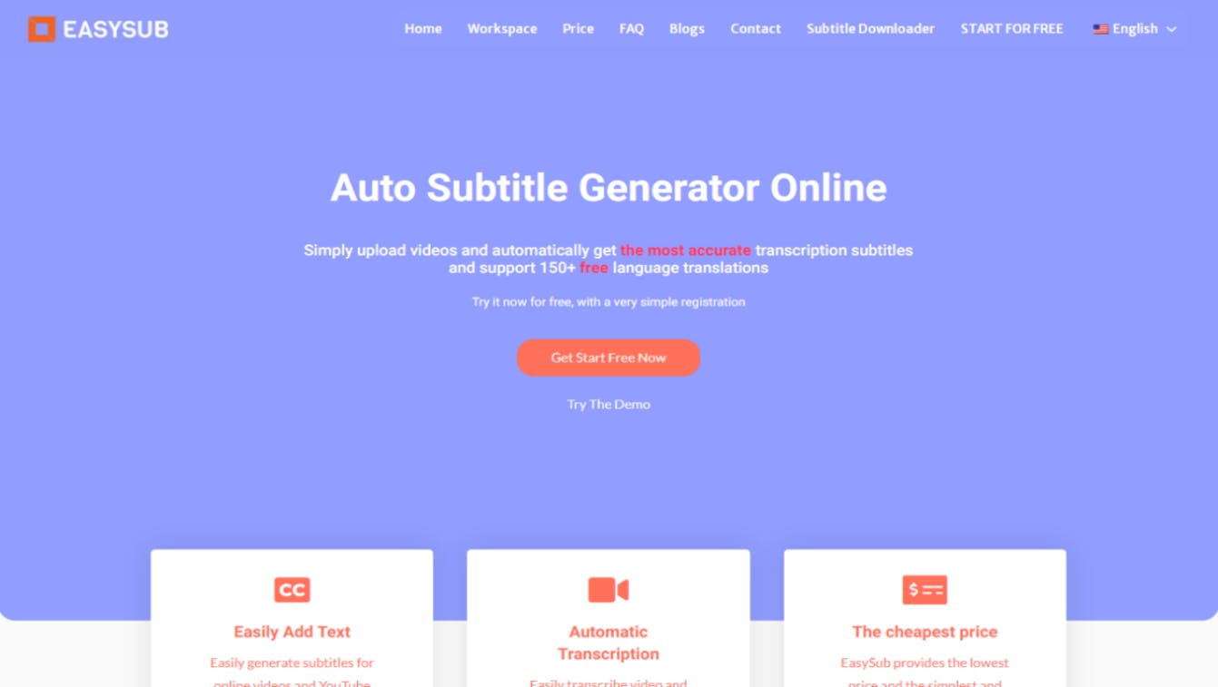 Auto Subtitle Generator Online - AutoSub media 1