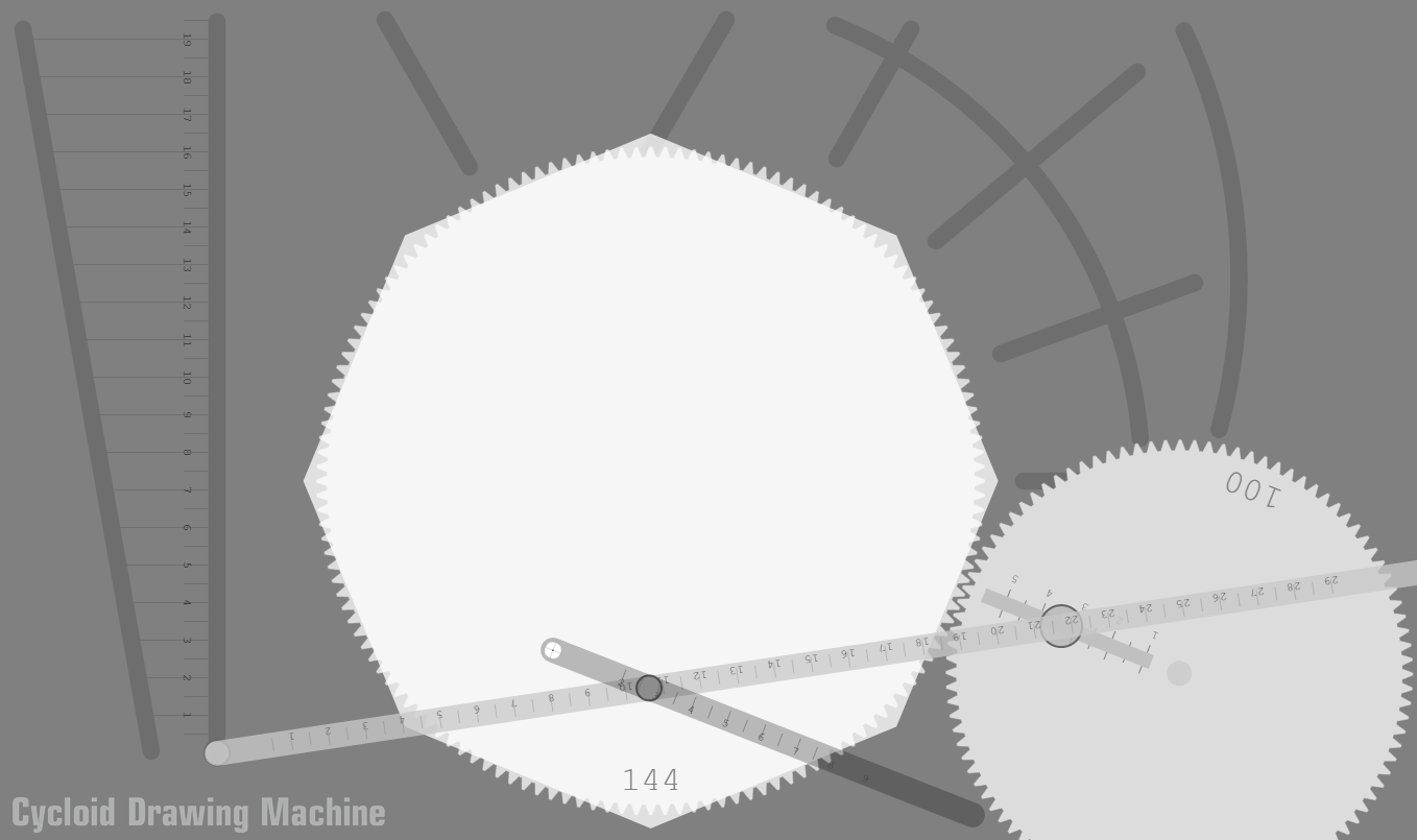 Cycloid Drawing Machine gallery image