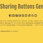 Simple Sharing Buttons Generator