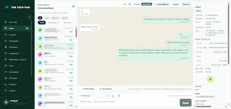 The Tech Pad screenshot 1